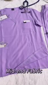 Áo Rửa Tay Mẫu Mỏng Mùa Hè Cho Nam Và Nữ SPA Đồng Phục Nhân Viên Phòng Mổ Quần Áo Bảo Hộ Lao Động