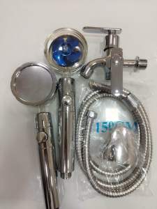 Shower Mandi TURBO FAN Shower Mandi Set + Keran Cabang Kipas FAN TURBO
