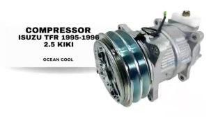 คอมแอร์ อีซูซู ทีเอฟอาร์ แอร์ กีกิ 1995-1996 เครื่อง 2.5 ซีซี COM0120 COMPRESSOR ISUZU TFR '95-'96 KIKI R134a รีบเคลื่อนไหว คอมเพรสเซอร์ Zexel ไม่มีเทอร์โบ