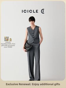 ICICLE | Autumn Wool Flannel Trousers
