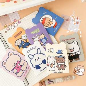 Sổ tay mini A7 nhiều mẫu hoạt hình đáng yêu dễ thương ( mẫu ngẫu nhiên)