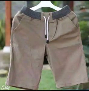 Celan Rip Pendekcelana pinggang karetcelana casual