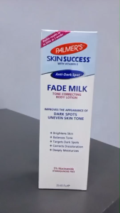 Palmers skin success fade milk body lotion 250 มล ปาล์มเมอร์ สกิน ซัคเซส เฟด มิลค์