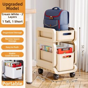 MEIZHUFU | Movable Multi-level Storage Shelf