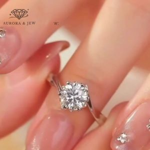 AURORAJEWcincin Adjustable Wanita couple pasanganfree boxDapat DiaturAnti Lunturfree boxhigh qualityBerlian WanitaBerlianGaya KoreaHadiah PasanganPerhiasn Fashion5