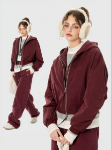 Turn Signal | Casual Warm Hooded Short Jacket