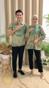 baju batik wanita terbaru 2024 lengan balon