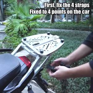 Universal Motorcycle Crash Bar Bag Saddlebag Frame Side Bumper Luggage For BMW R1250GS Adventure R1200GS lc