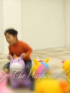 SG-Inflatable Bouncing Unicorn Ride for Kids/ Bouncing Toy for kids/ Cute Bouncing Toys