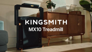 Kingsmith Treadmill MX10 ลู่วิ่งไฟฟ้า พับเก็บได้ สายพานกว้าง สำหรับออกกำลังกายที่บ้าน รับประกัน 1 ปี