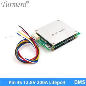 Turmera 4S 12.8V Pin BMS Bảo Vệ Ban Cho Pin Lifepo4 200A/280A/320A Cân Bằng Sạc Cho 100Ah 200Ah 280Ah 320Ah Lifepo4 Cells