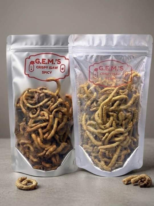 G.E.M.’s Fresh and Crispy Isaw 100g Available in 2 Flavors - SOLD PER ...