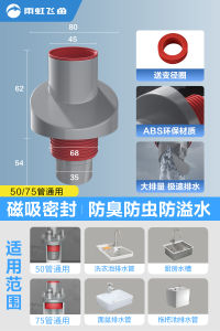 Rainbow Flying Fish Kitchen Sink Drain Pipe Three-Way Water Purifier Odor Prevention Device Sink Strainer Vegetable Washing Basin