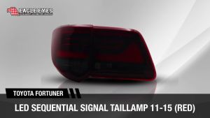 TOYOYA FORTUNER AN50/AN60 2011-2015 LED SEQUENTIAL SIGNAL RED TAILLAMP