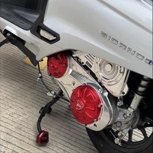 SEMSPEED For Honda Giorno 125 2021-2026 Motorcycle CNC Crankcase Cover Crank Case Guard Protector