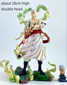 Bandai | New Product In Stock Piece Zoro Sanji Anime Action Figure Statue Model Desktop Ornament Collectible Toy Surprise Gifts For Fans