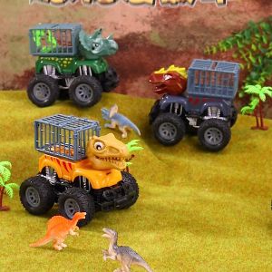 Dinosaur Engineering Vehicle: Tyrannosaurus Rex Inertial Transport Toy