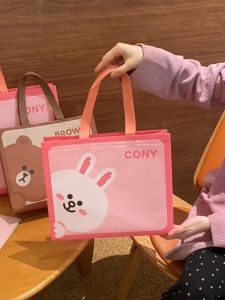 CONY PINK RABBIT Printed Non Woven Bag for Packaging Gifts Parties Shopping Souvenirs Business