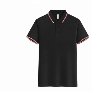 FAYILANG | Custom Logo Print Short Sleeve Ice Silk Polo Shirt