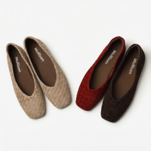 MIOLLIBARN | Ultra Soft Shallow Flat Weave Loafers for Women Summer Genuine Leather