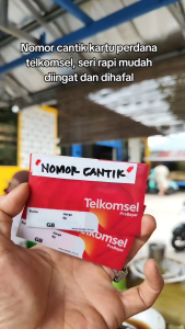 Nomor cantik telkomsel kartu perdana prabayar cantik telkomsel isi kuota 100GB