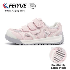 Feiyue | Breathable Magic Tape White Shoes