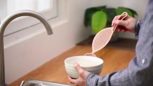 New Rice Washing Stick Tool Multi-Purpose Stirring Rice Washer With Strainer Creative Plastic Japanese Rice Cleaner Kitchen Tool