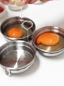 LOYO Childrens Breakfast Stainless Steel Egg Cooker Home Mini Multi Functional Heart Shaped
