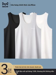 Áo ba lỗ nam MiiOW làm bằng lụa băng không đường may nhanh khô thoáng khí