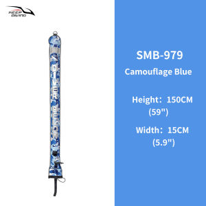 KEEP DIVING | 1Pcs 1.5M/1.8M Scuba Diving Camouflage Signal Tube Inflatable Safety Sausage Surface Marker Buoy (SMB) Diving Equipment