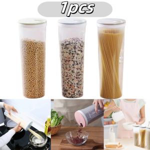1pcs Noodles Sealed Can Wheat Pasta Plastics Organizer Airtight Sealed Containers Divided Can Storage Boxs Kitchen Accessories