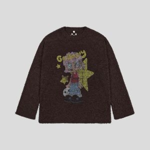 GOOD BAI | Áo Sweater Thiết Kế Sao