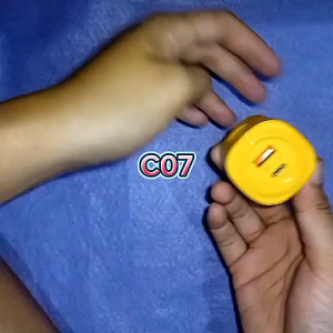 C07 ORI 100% KEPALA CHARGER PENGISI DAYA CEPAT SUPER FAST CHARGING USB A TYPE C PD BATOK VOOC