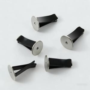1-10pcs Metal Round Head Car Vent Clips Auto Freshener Clips Car Air Conditioner Clips Car Outlet Perfume Clips Accessories