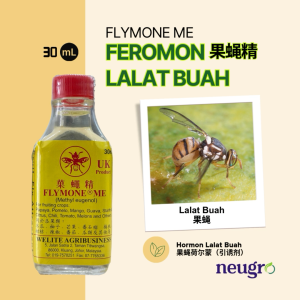 Flymone Me (30ml) Methyl Eugenol Fruit Fly Pheromone Attractant Lure Feromone Lalat Buah  果蝇引诱剂