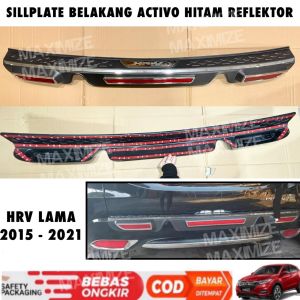 Sillplate Belakang Honda Hrv Lama Old 2015 2017 2020 2021 Activo Hitam Reflektor