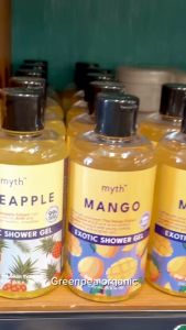 myth สบู่เหลวมะม่วง Mango Exotic Shower Gel ขนาด 250 ml. อ่อนโยน ชาวเวอร์เจลมะม่วง สดชื่น กลิ่นหอม มิธ