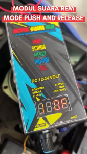 Modul Suara Rem 45 Suara DC 12-24 Volt Modul Alarm REM LEPAS PEDAL baru Bunyi