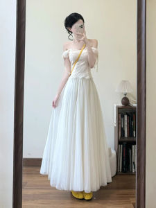 XUECAIQI | Plus Size Summer Set Lace Spliced Top Tulle Skirt