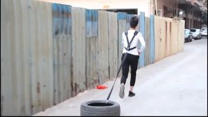 Dây Đeo Vai Tăng Trọng Lượng Kéo Lốp Xe Sử Dụng Cho Các Bài Tập Chạy Nước Rút Rèn Luyện Sức Mạnh Thể Chất