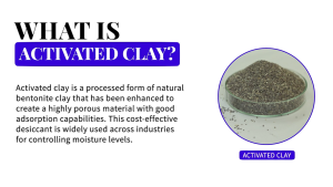 Activated Clay Desiccant Dehumidifier Moisture Adsorber Non-Toxic Safe for Food Camera Electronics