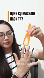 Dụng Cụ Massage Ngón Tay Giúp Kích Thích Tuần Hoàn Máu Giảm Đau Nhức Tê Tay Mỏi Tay