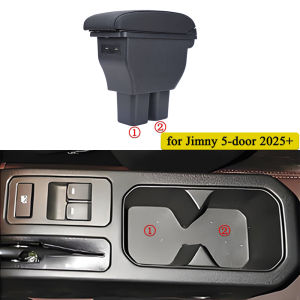 Center Console Armrest Box Assembly for Suzuki Jimny JB64 JB74 XL GL 2019-2025 Storage Tidying Interior Modified Accessories