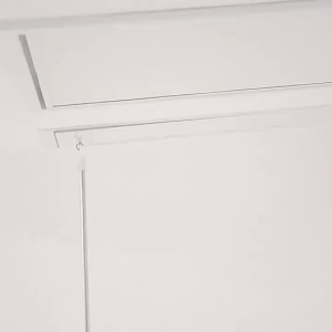 Unicorn 3.5M Attic Telescopic Ladder Lifting Wall Mounted Retractable Staircase Stretch Folding Invisible ladder