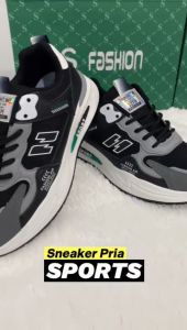 NEW!!! Sneakers Sports Pria Import Premium ML-3 Sepatu Import Olahraga Pria Kanvas Kekinian (+Box) Import
