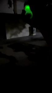 Senter LED Transparan 8 Mode Lampu Bisa Zoom jarak Jauh di lengkapi Magnet -Senter lampu Multifungsi