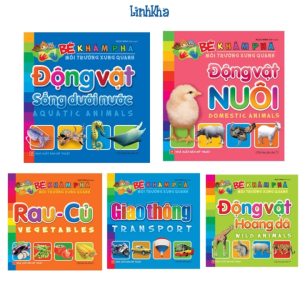 Sách Bìa Cứng Bé Khám Phá Môi Trường Xung Quanh - Dạng Thơ Đơn Giản Cho Trẻ Mầm Non - Minh Long