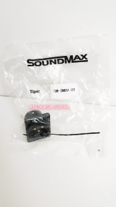JACK CANON BODY BESI HITAM SOUNDMAX SM-3MDV-BG ORIGINAL / JACK CHASIS CANON XLR MALE SOUNDMAX SM3MDV BG ORIGINAL BODY HITAM