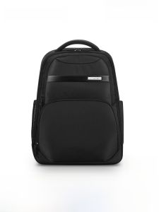 Samsonite Business Commuter Backpack ความจุขนาดใหญ่ 15.6 นิ้วกระเป๋าแล็ปท็อปกระเป๋าสะพายคู่ผู้ชาย โพลีเอสเตอร์ กันน้ํา