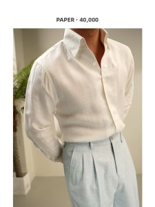 Italian One-Piece Collar V-Neck Casual Shirt